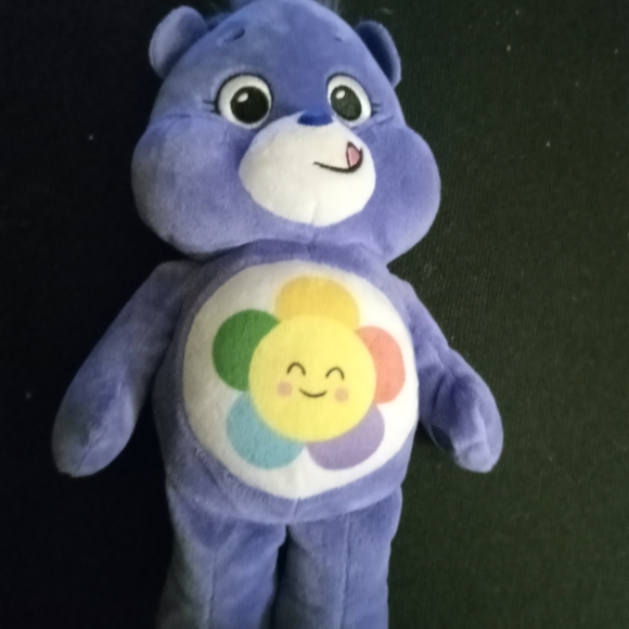 Cate Brar Harmony Purple Bear Sunflower Stomach soft - Picture 1 of 3